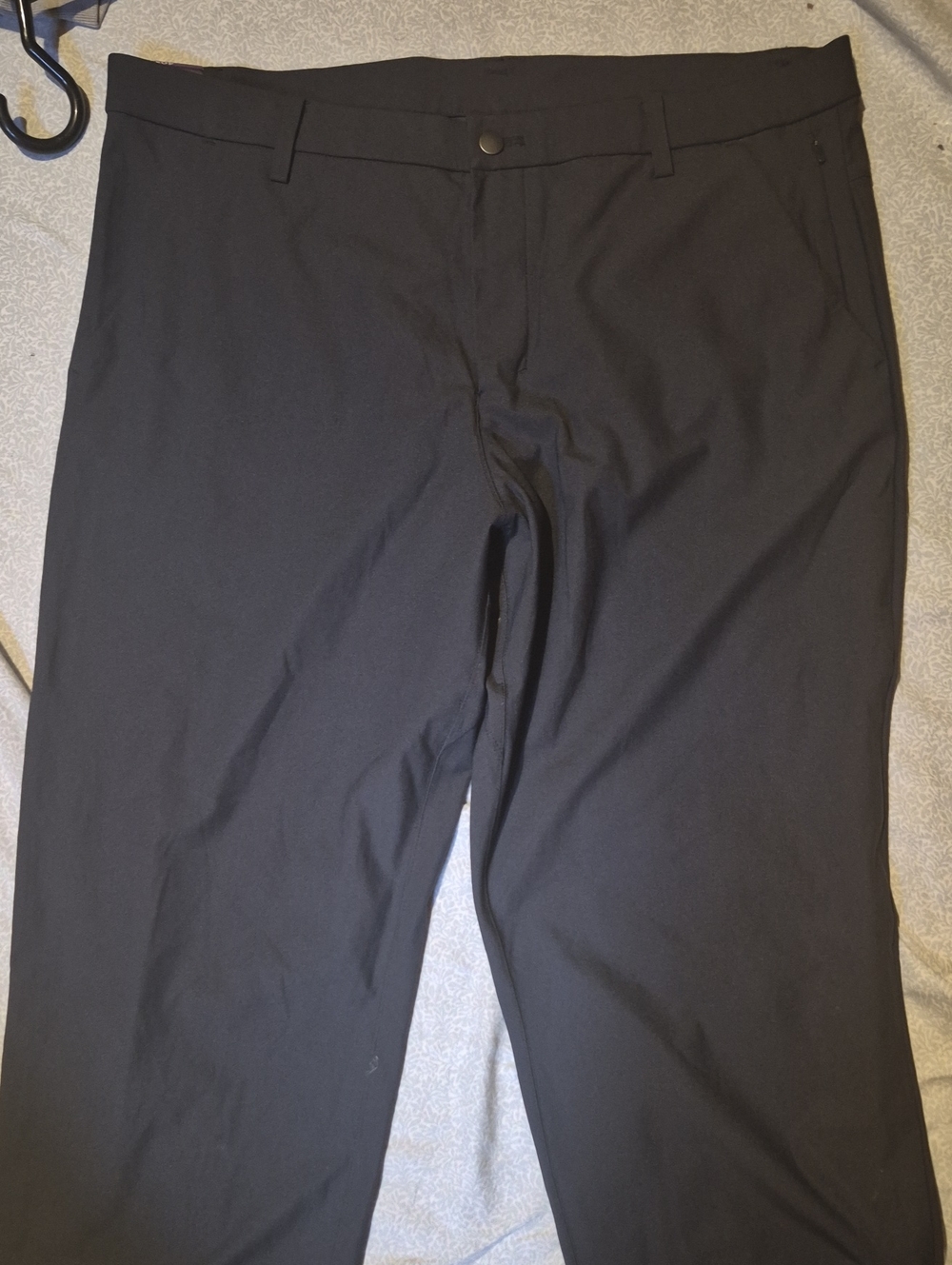 Kirkland Signature Black Men's Dress Pants - Straight Tailored Fit